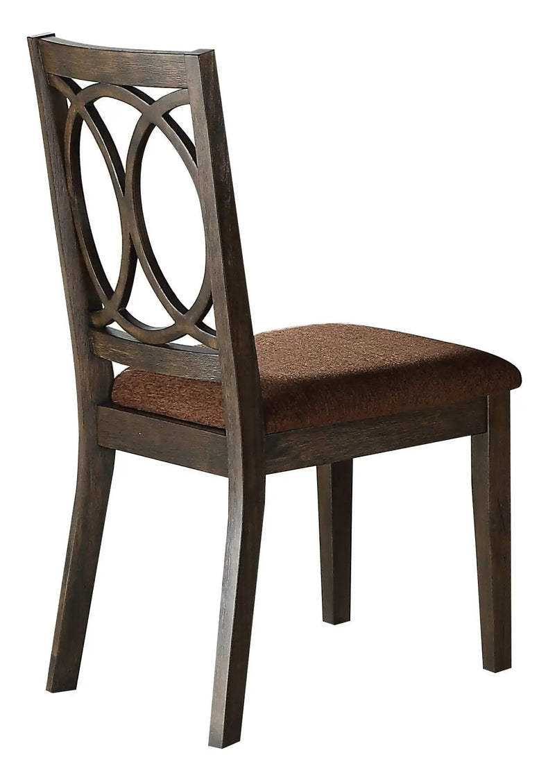 Jameson - Side Chair (Set of 2) - Brown / Espresso by HouseOfZazla