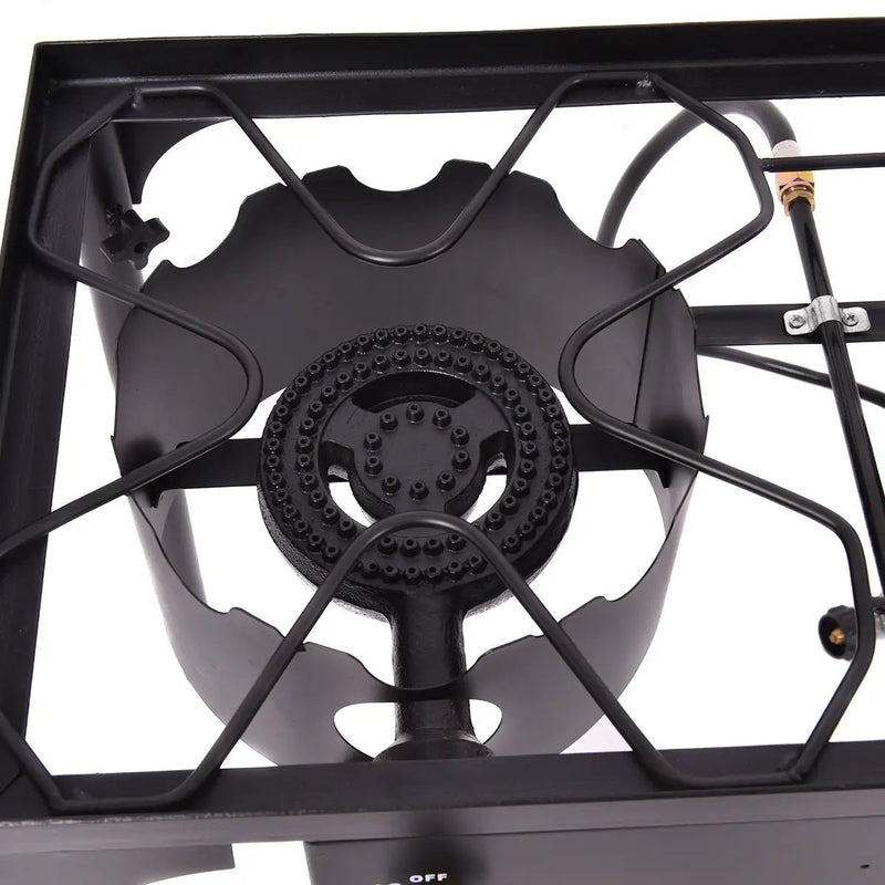 150000 BTU Double Burner Outdoor Stove BBQ Grill by DirectDeals