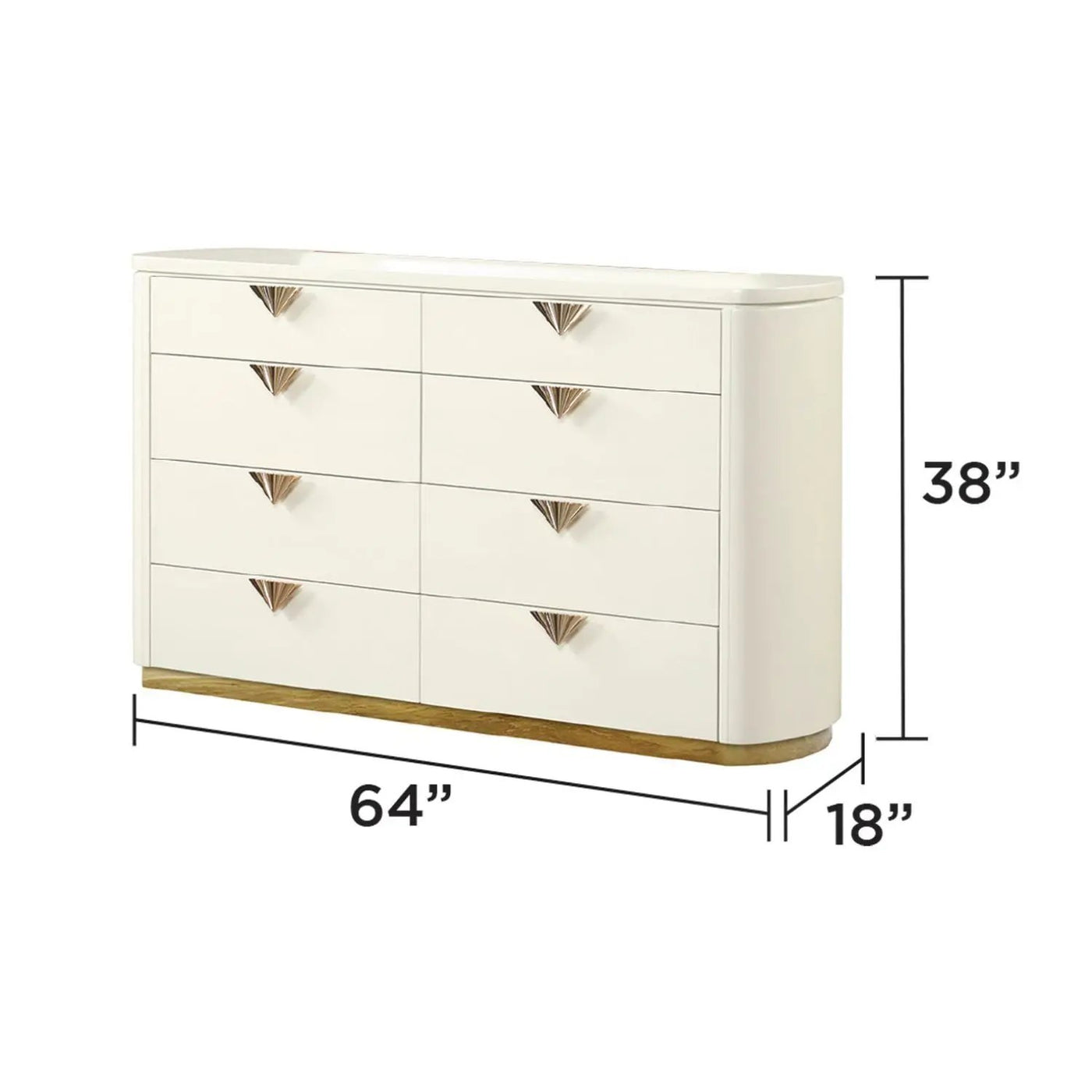 La Pierre - Modern Bedroom Set With Upholstered LED Bed by HouseOfZazla