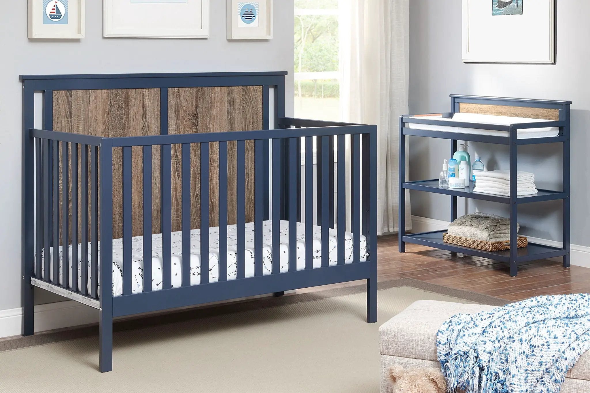 Connelly - 4-in-1 Convertible Crib by HouseOfZazla