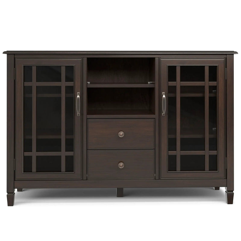 Connaught - Tall TV Stand - Brown by HouseOfZazla