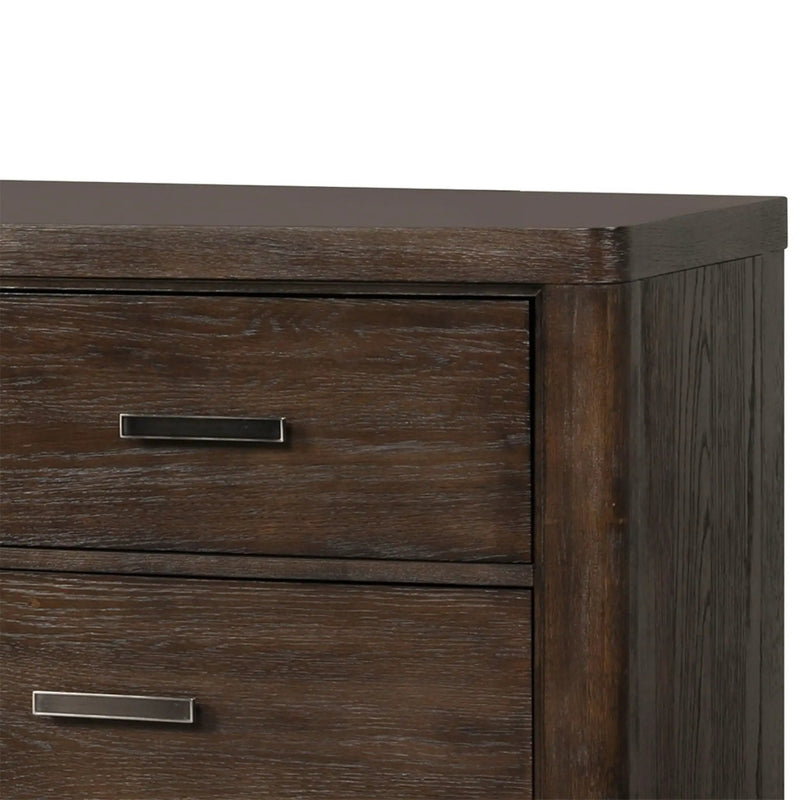 6 Drawer Dresser - Antique Brown by Unique Piece Furniture