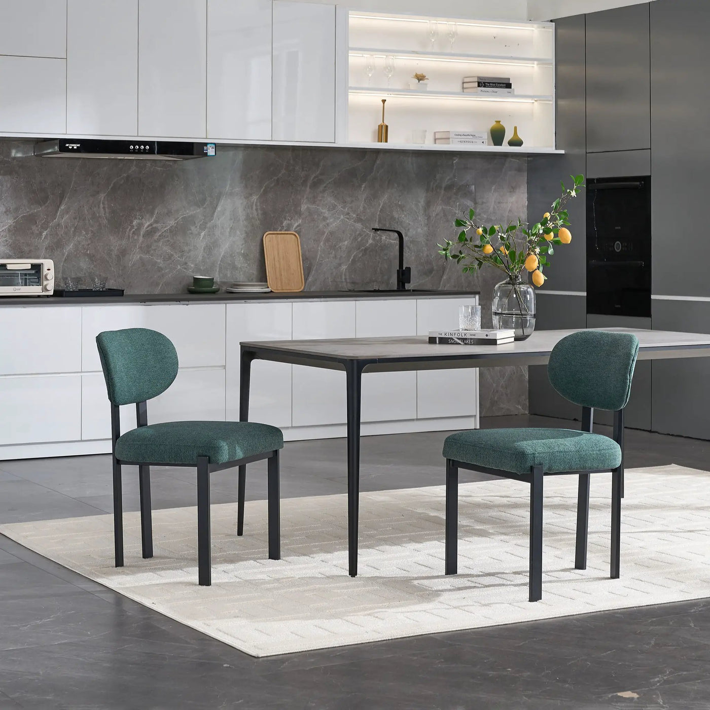 Dining Armless Chairs (Set of 2) by HouseOfZazla