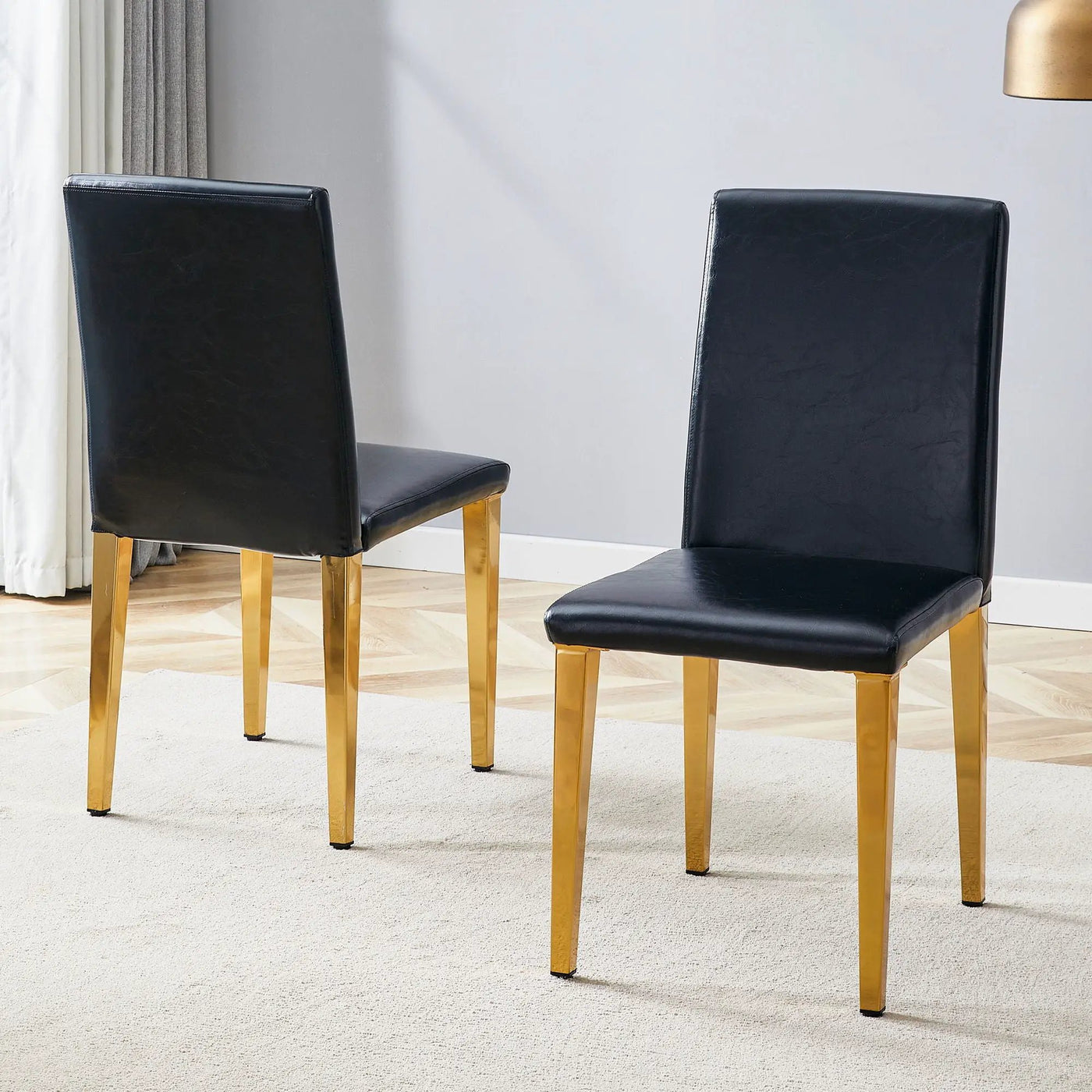 Modern Dining Chairs With Metal Legs by HouseOfZazla