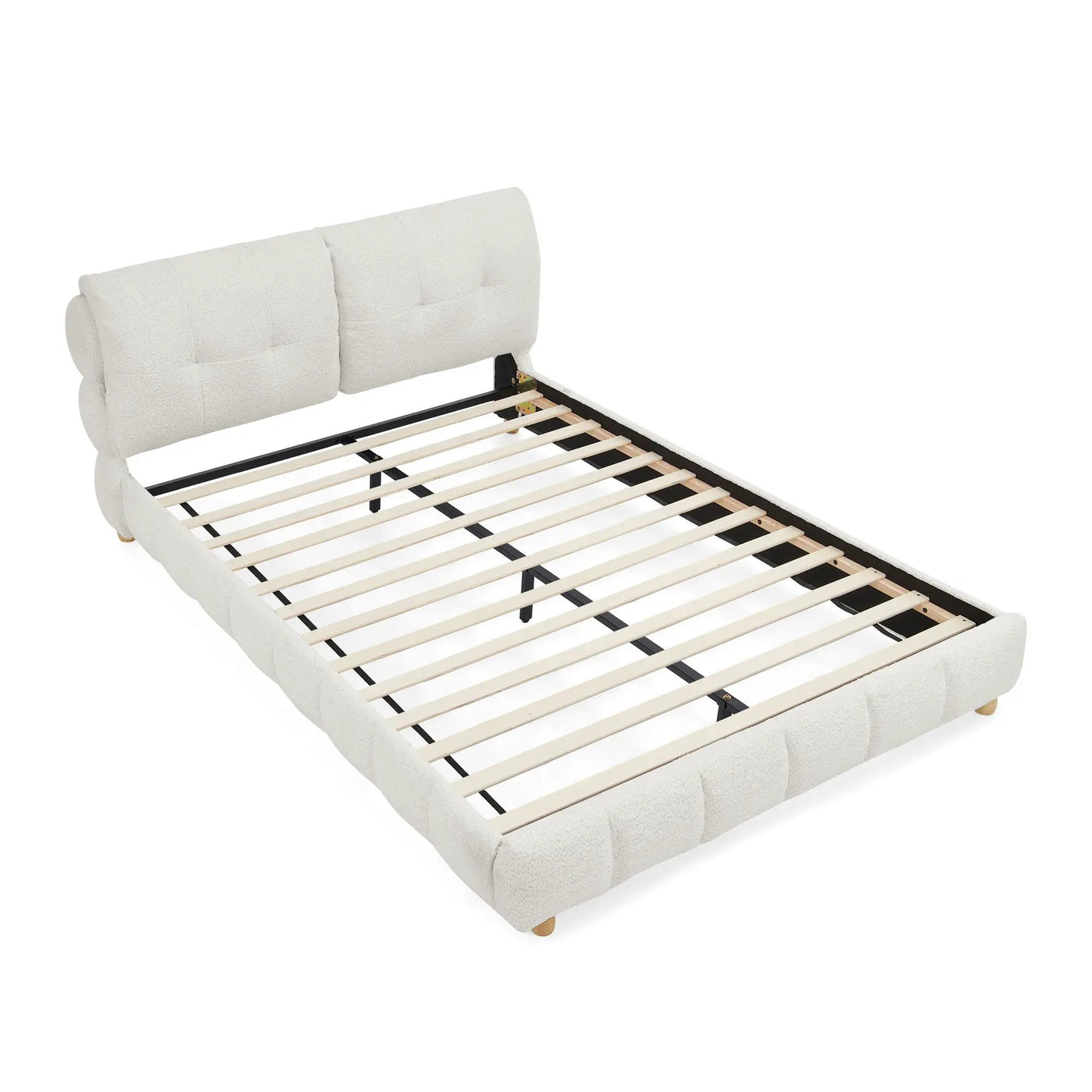 Platform Bed & Upholstered Frame by HouseOfZazla