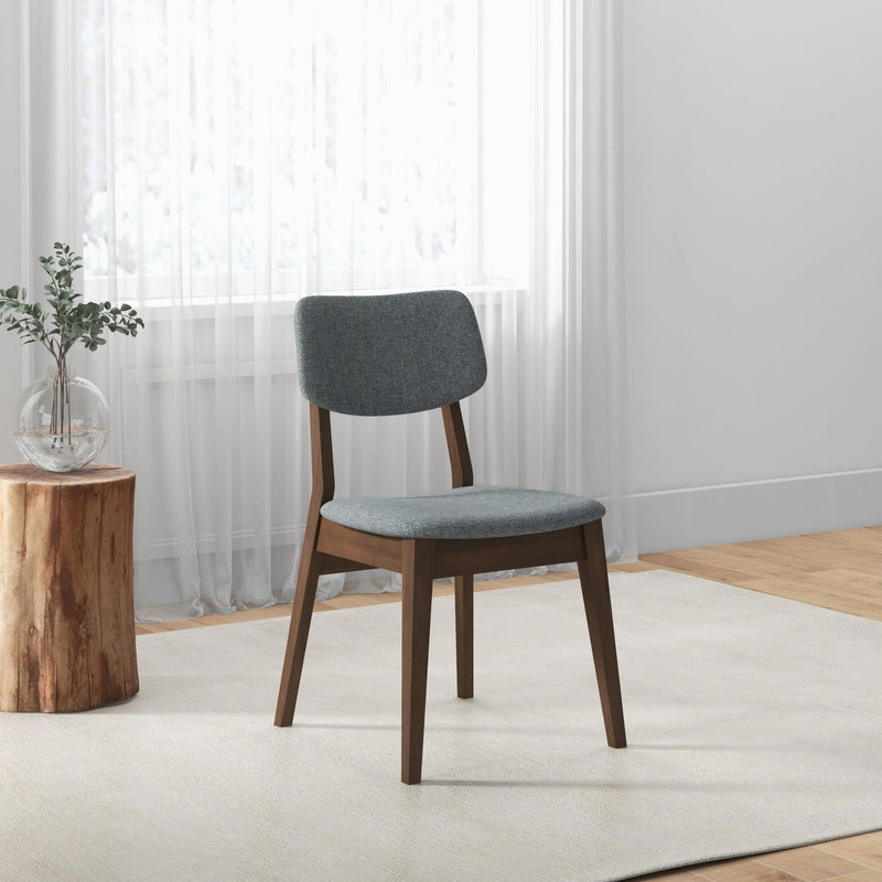 Carlos - Solid Back Side Chair (Set of 2) by HouseOfZazla