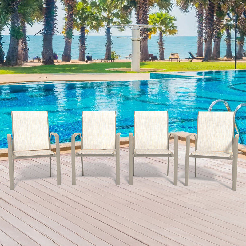 VRSHWO Garden Patio Chairs Set of 2 by HouseOfZazla