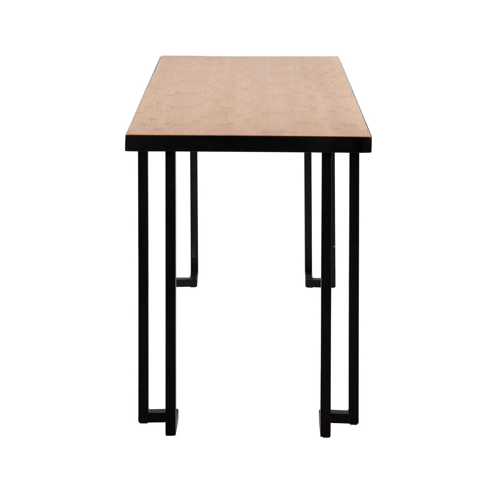 Roman - Industrial Desk - Black / Natural by HouseOfZazla