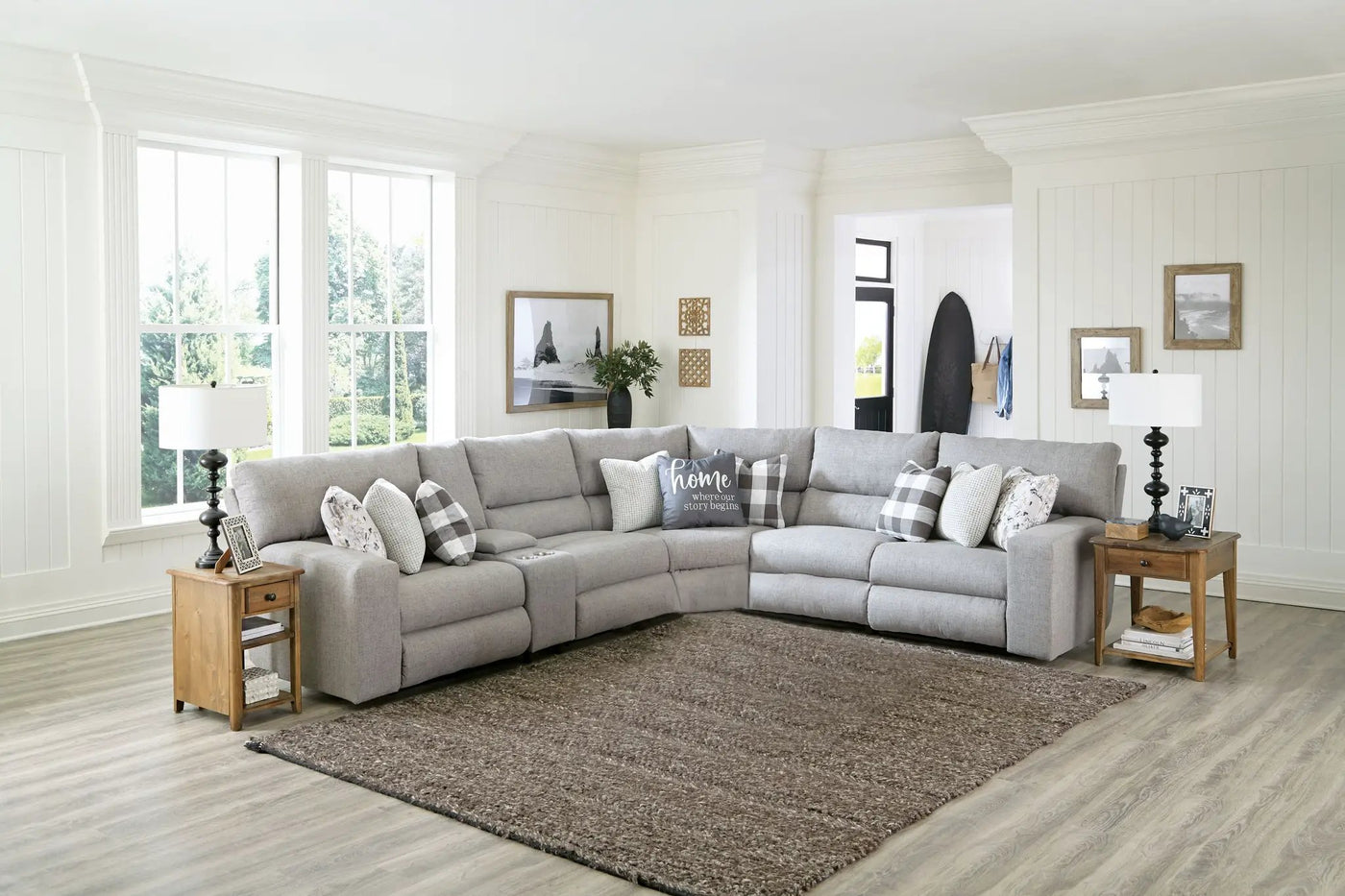 Rockport - Reclining Sectional by Unique Piece Furniture