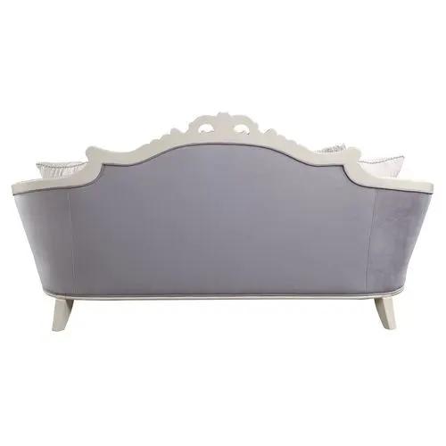 Galelvith - Sofa With 6 Pillows - Gray Fabric by Unique Piece Furniture