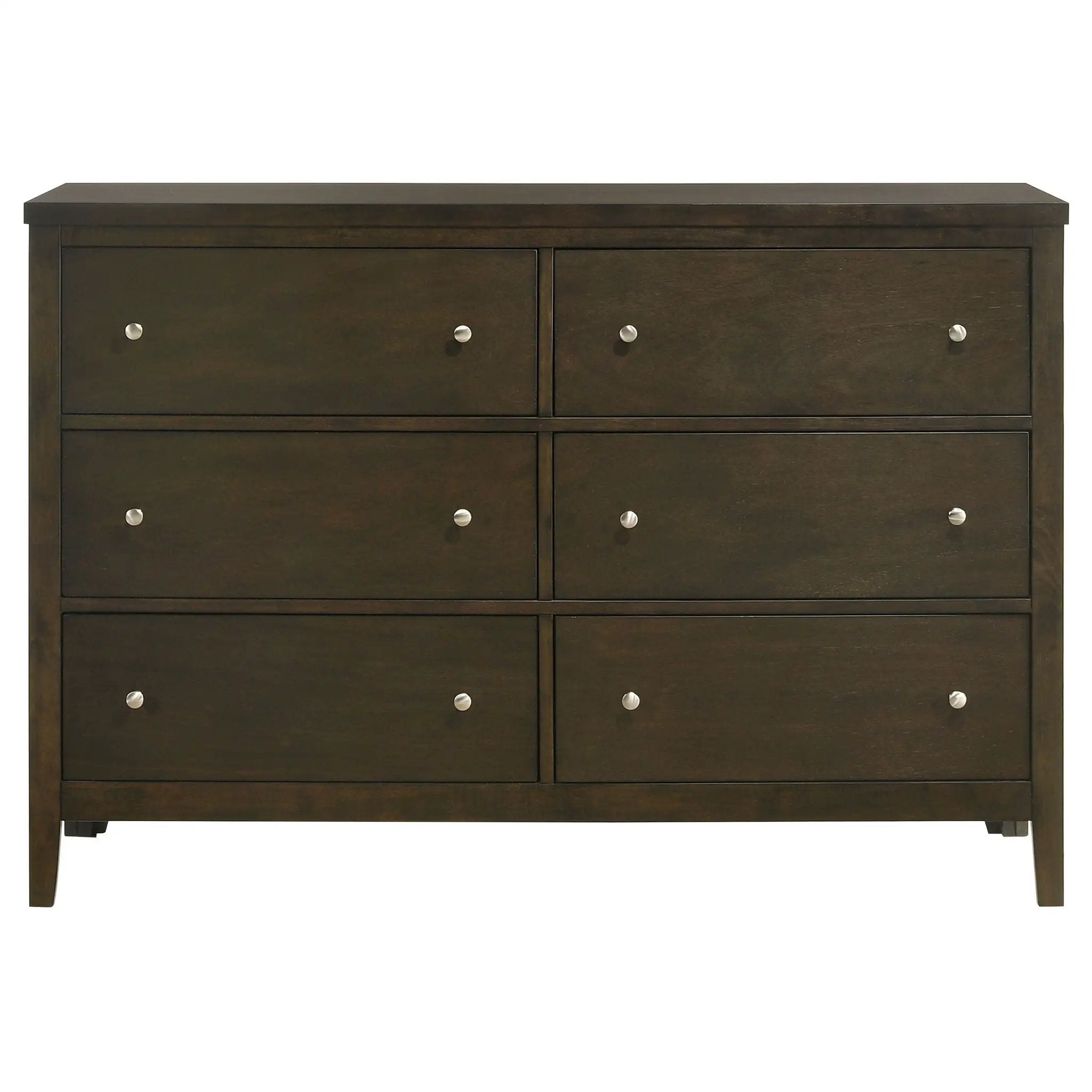 Clement - 6 Drawer Dresser Cabinet - Espresso