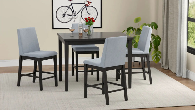 Gathering Height Table - Black by Unique Piece Furniture
