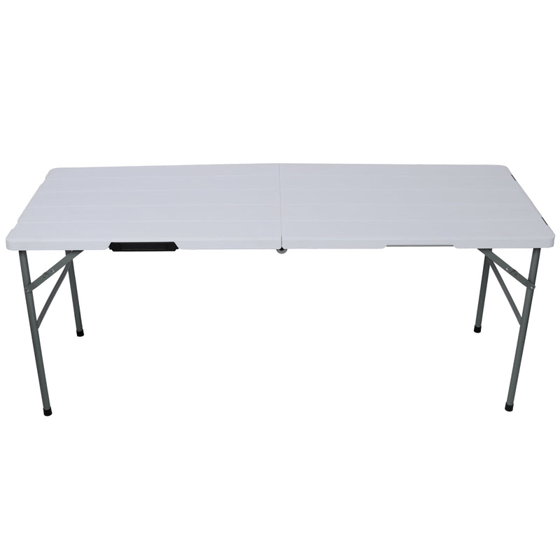70 Inch Portable Folding Picnic Table Set with 2 Benches, photo 5 of 10