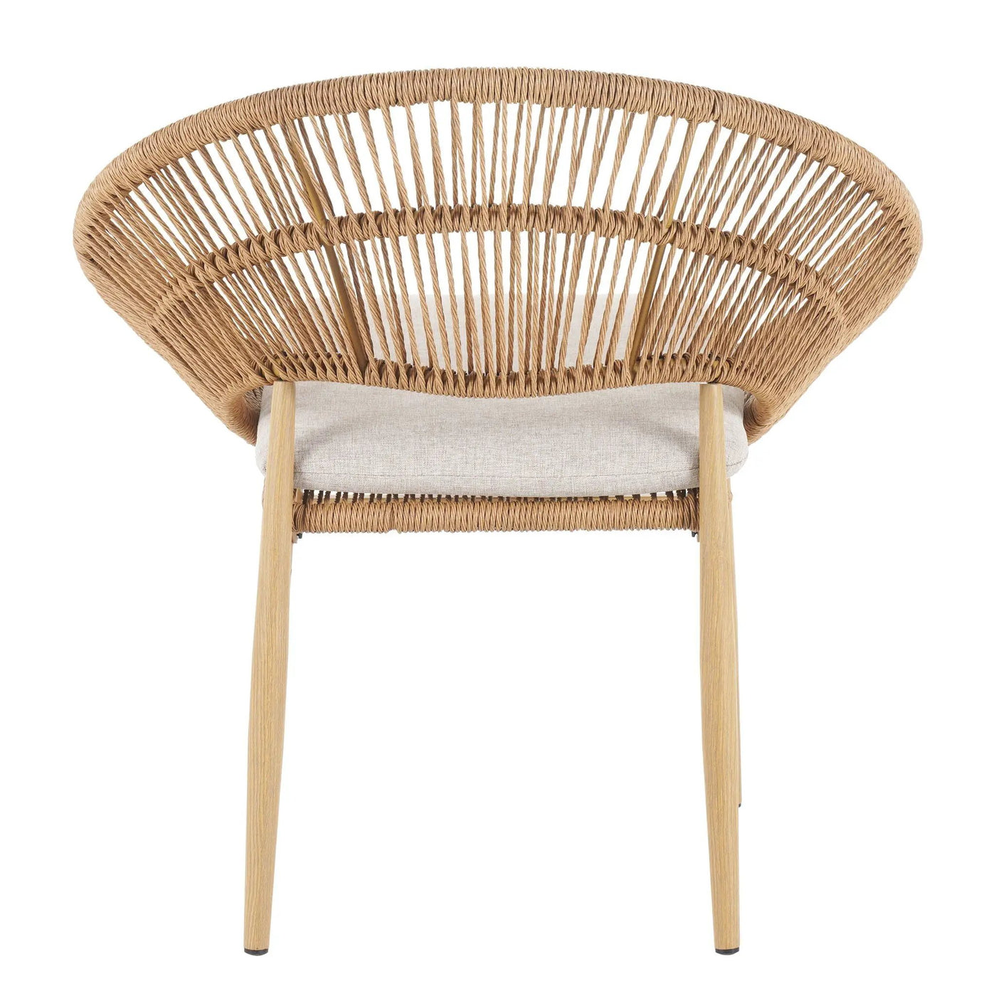 Cyril - Outdoor Papasan Style Dining Chair (Set of 2) by HouseOfZazla
