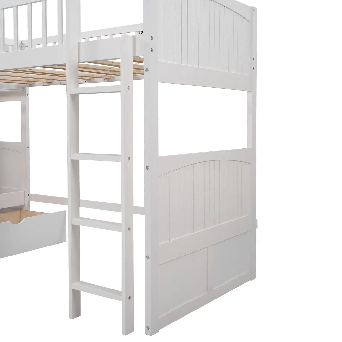 Bunk Bed With Loft And 2 Drawers by HouseOfZazla