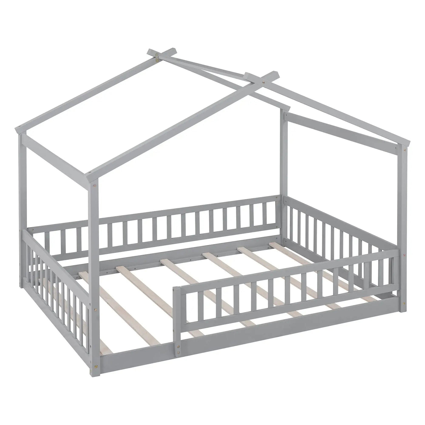 Bed House Bed Frame With Fence by Unique Piece Furniture