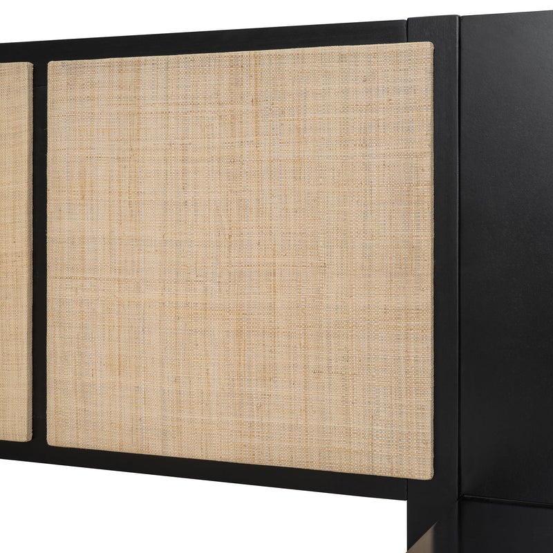 Bed Frame With 2 Nightstands Elegant Design With Lamps by HouseOfZazla