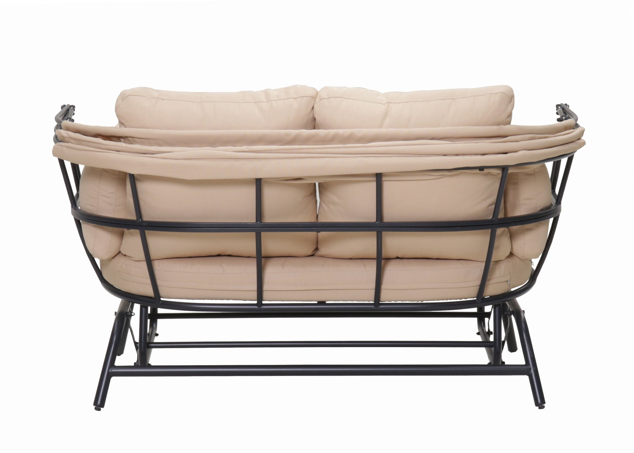 2-Person Outdoor Swing Chair with Adjustable Canopy by HouseOfZazla