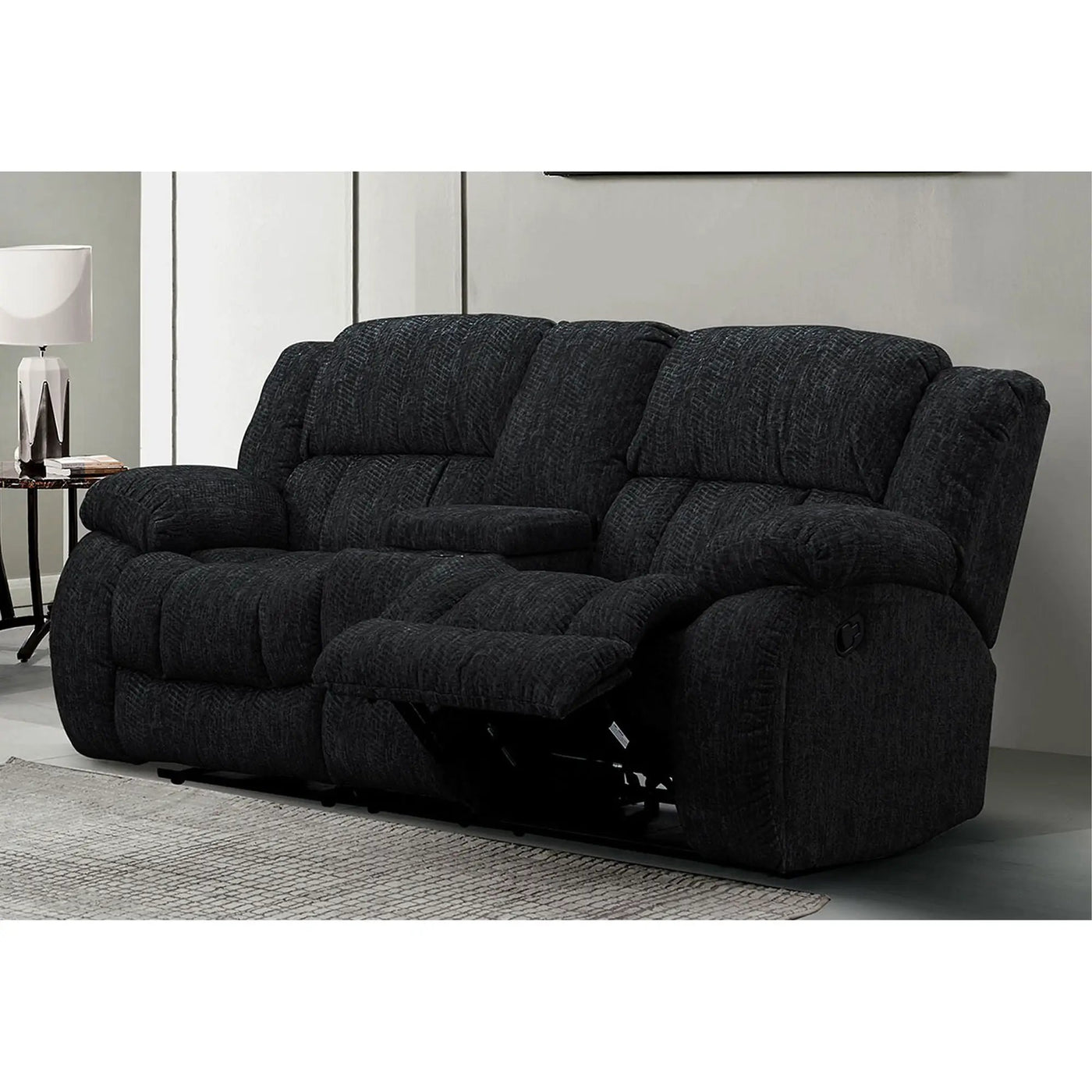 Stonic - Console Reclining Loveseat by HouseOfZazla