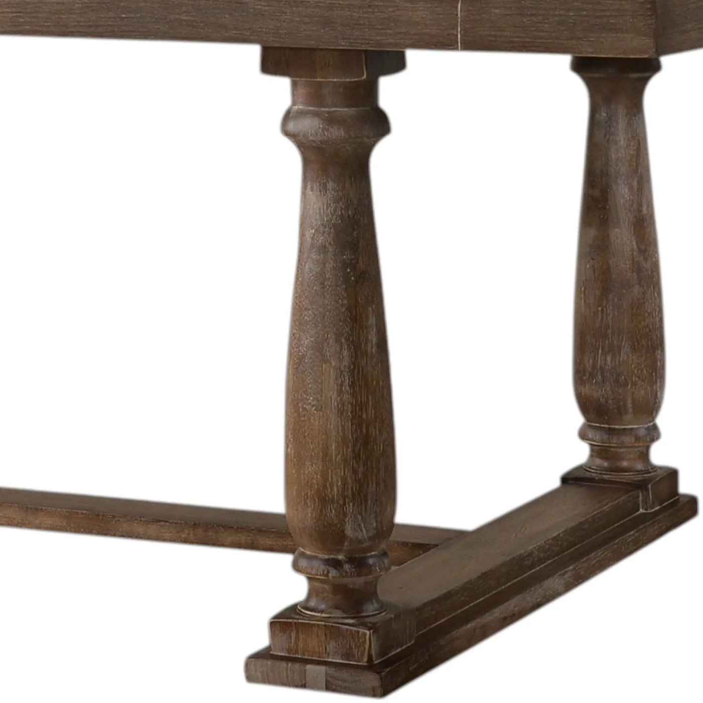 Bernard - Weathered Dining Table by Unique Piece Furniture