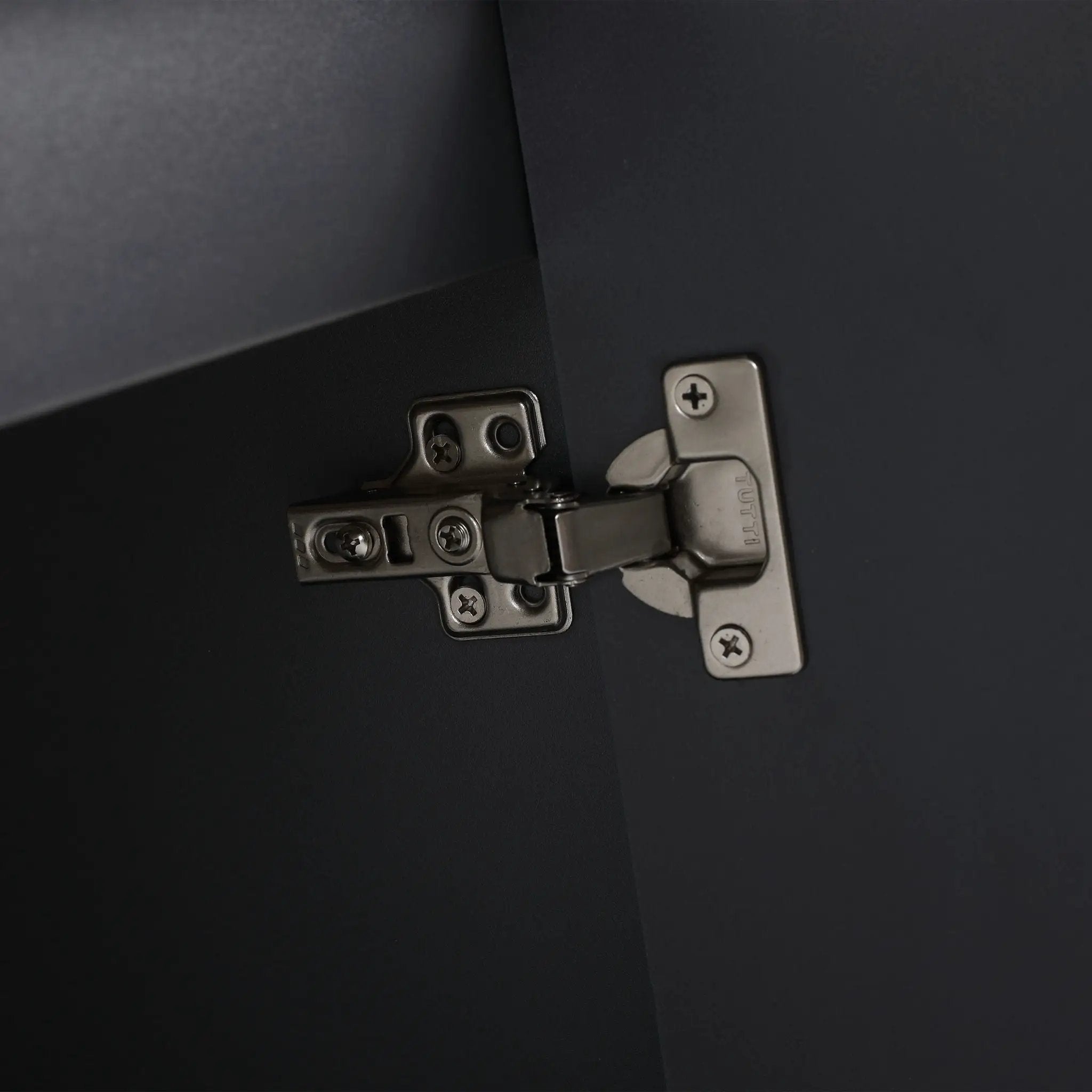 Contemporary Wall Mounted Bathroom Vanity With Resin Double Sink by HouseOfZazla
