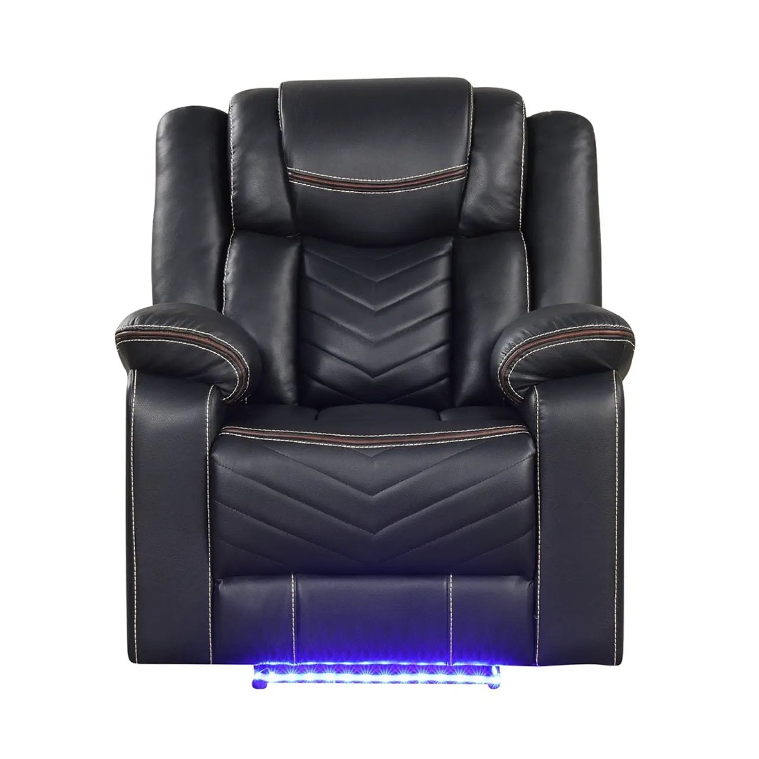 Challenger - LED Power Recliner Chair by Unique Piece Furniture