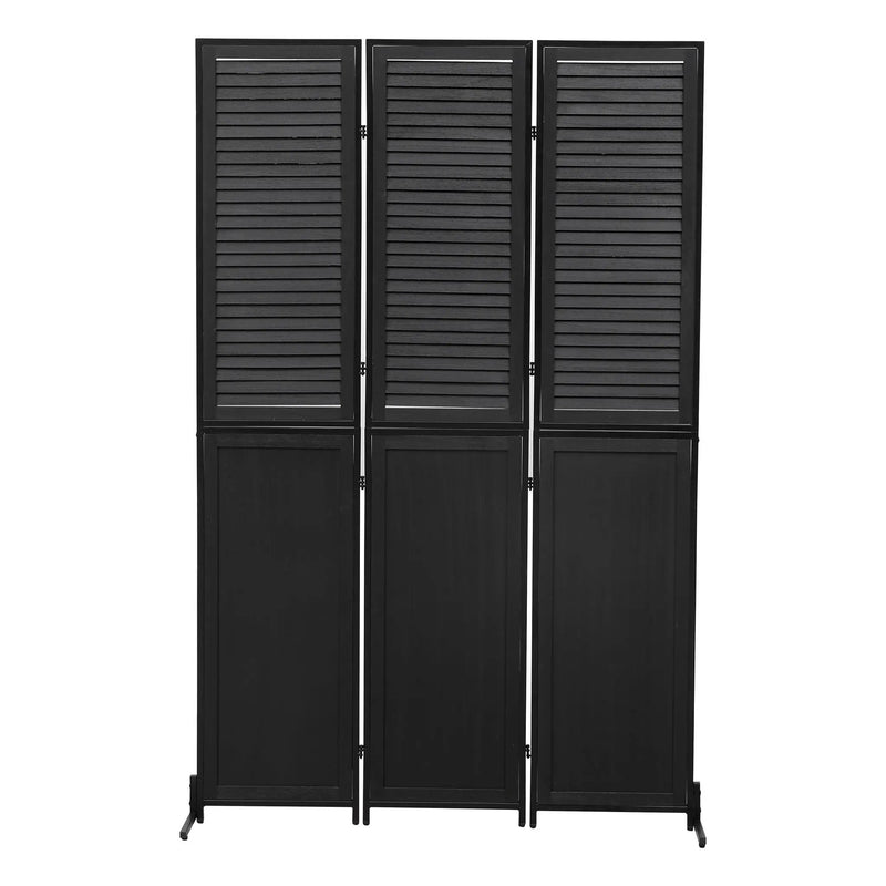 Rustic 3 Panel Room Dividers And Folding Privacy Screen by HouseOfZazla