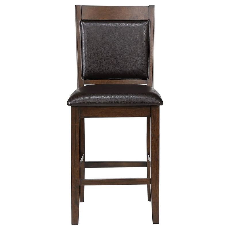 Ferrara - 5 Piece Counter Height Dining Set With Chairs - Walnut