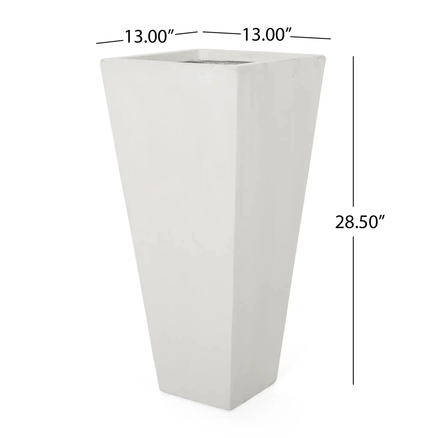 Outdoor Modern Cast Stone Planter by HouseOfZazla