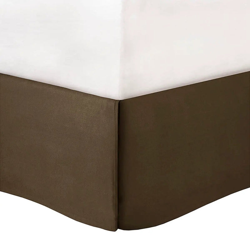 7 Piece Faux Suede Comforter Set Natural Queen by HouseOfZazla