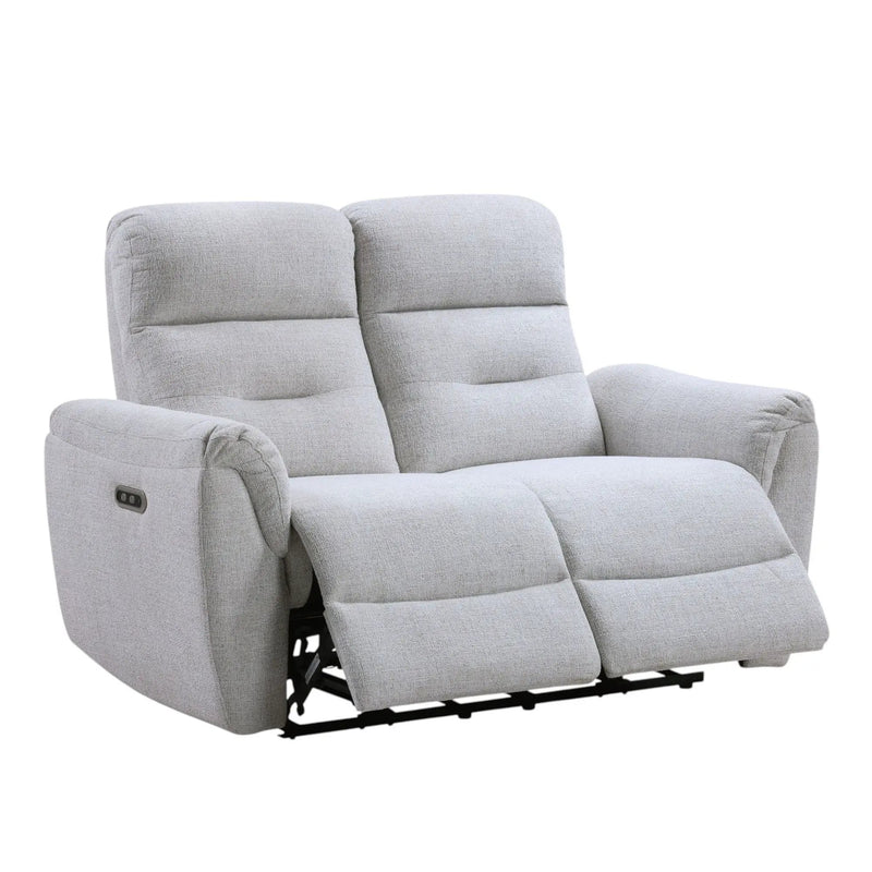 Eastre - Power Motion Loveseat With USB Port - Gray by HouseOfZazla