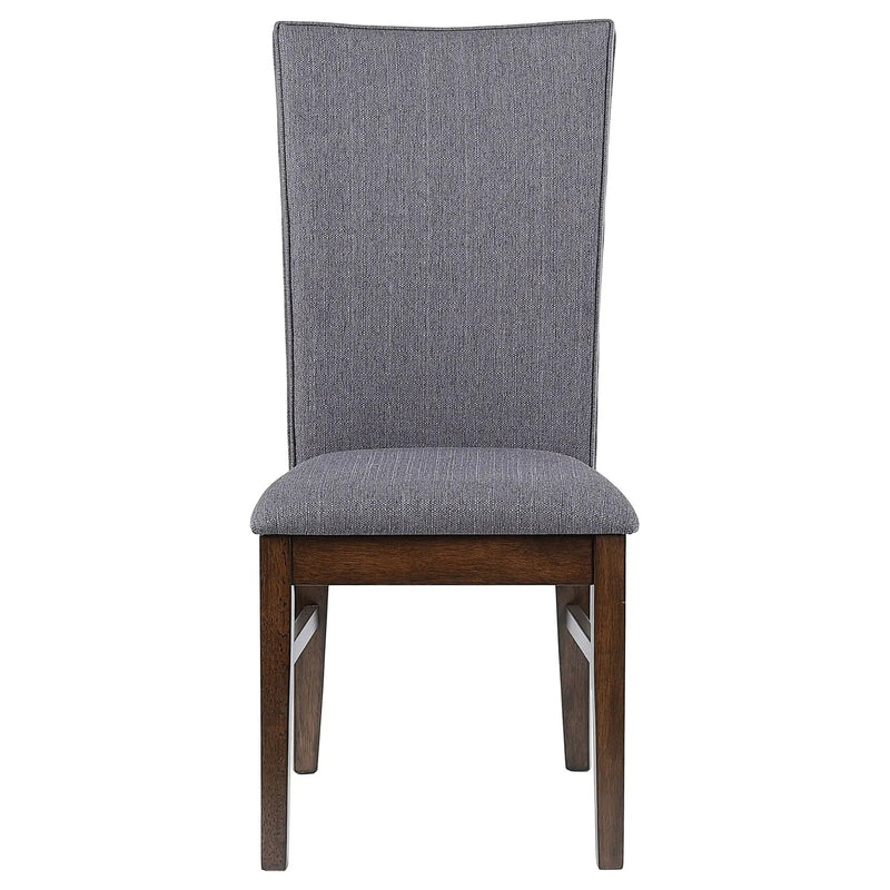 Sherwood Upholstered Dining Side Chair Grey (Set of 2) by Unique Piece Furniture