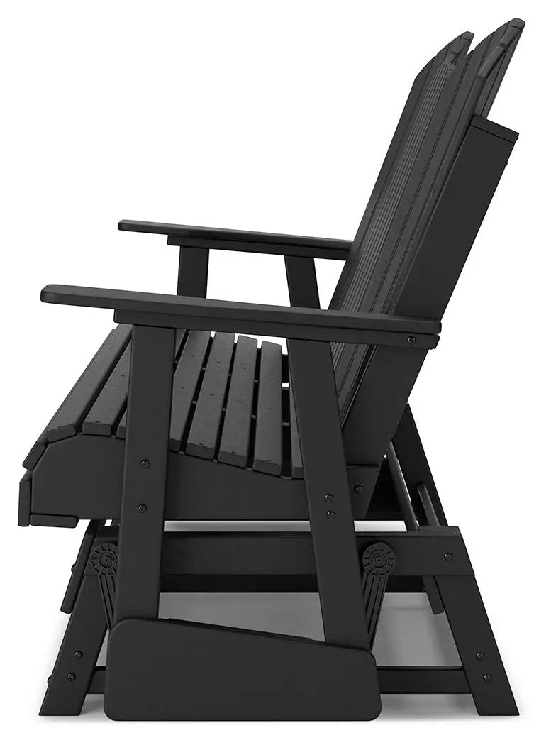 Hyland Wave - Glider Loveseat by Unique Piece Furniture