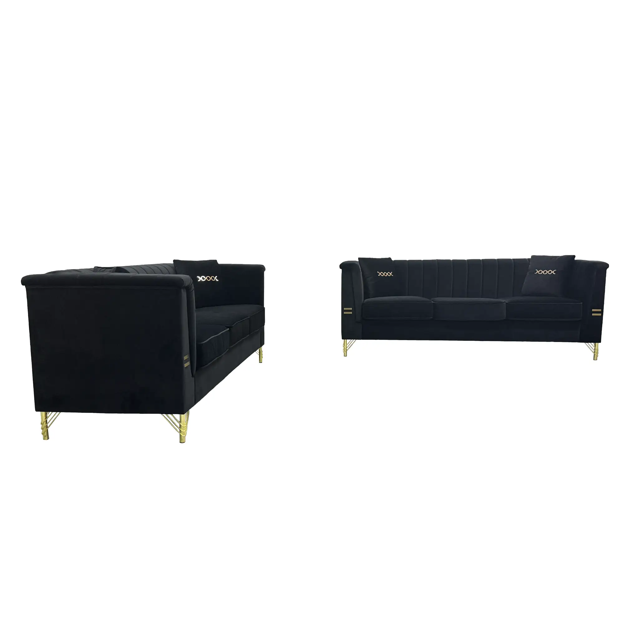 FX-P82-2PC Sofa Set by HouseOfZazla