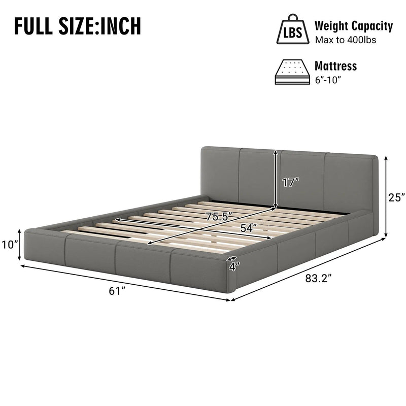 Stylish Upholstered Bed With Birch Wood Frame by HouseOfZazla