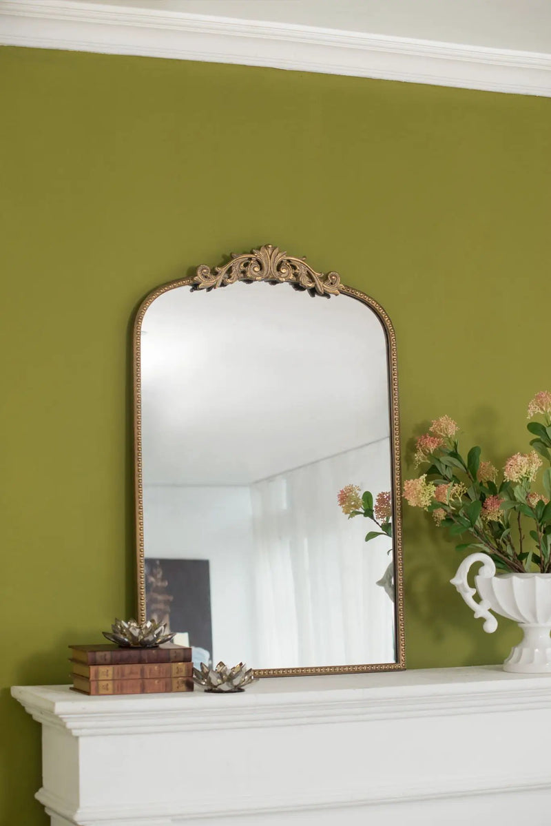 Arch Mirror, Baroque Inspired Wall Decor For Bathroom, Bedroom, Living Room by HouseOfZazla