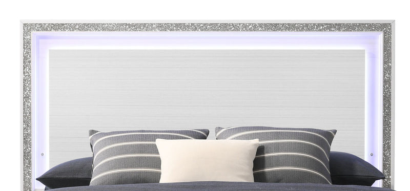 Haiden Queen Storage Bed with LED Lighting by HouseOfZazla