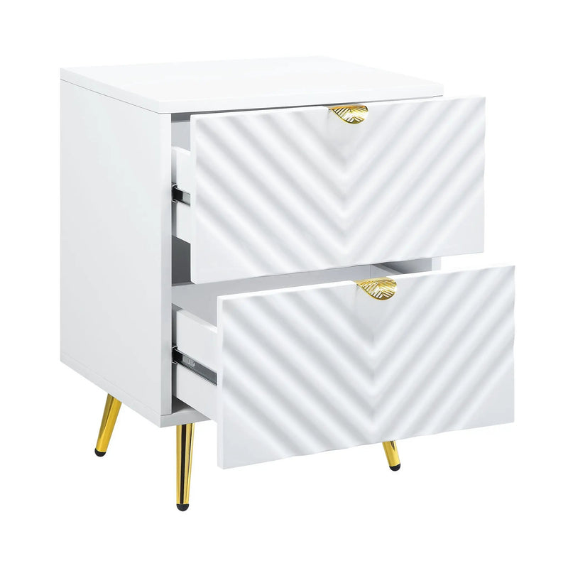Gaines - High Gloss Nightstand by HouseOfZazla