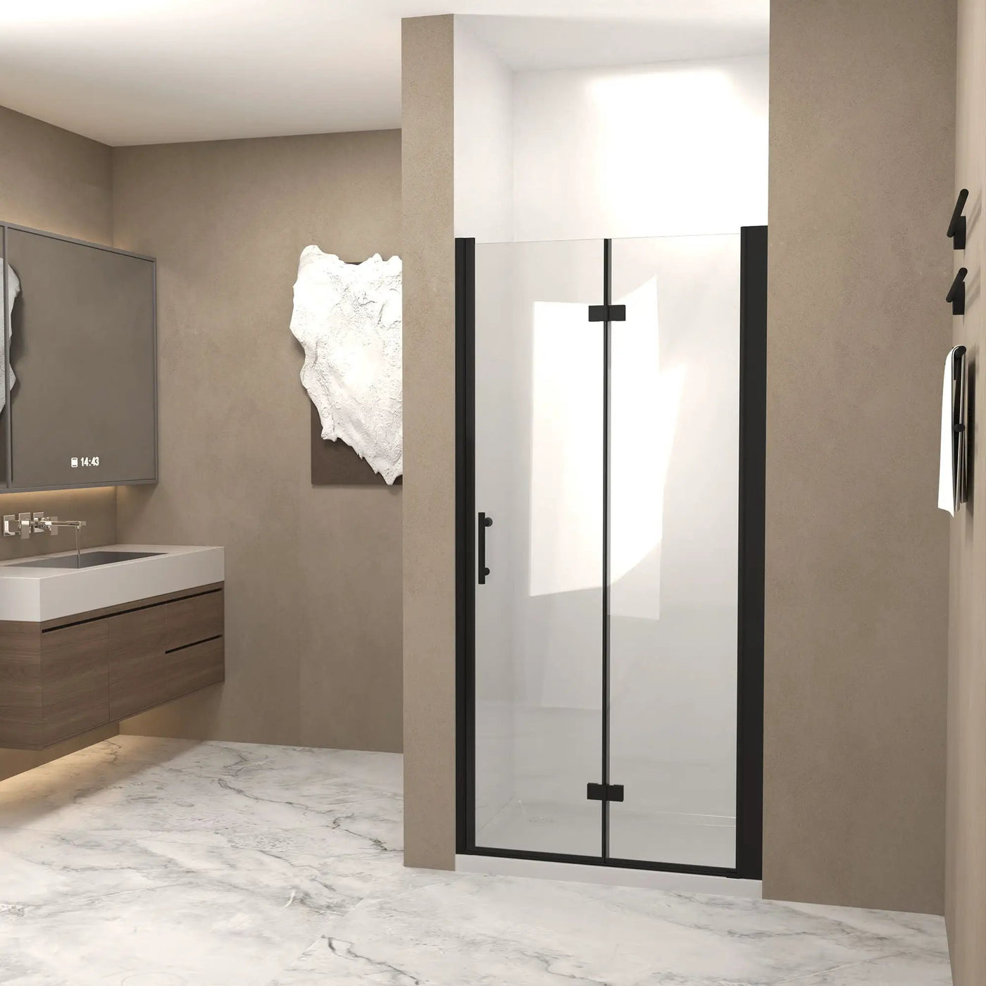 Bifold Shower Door by HouseOfZazla