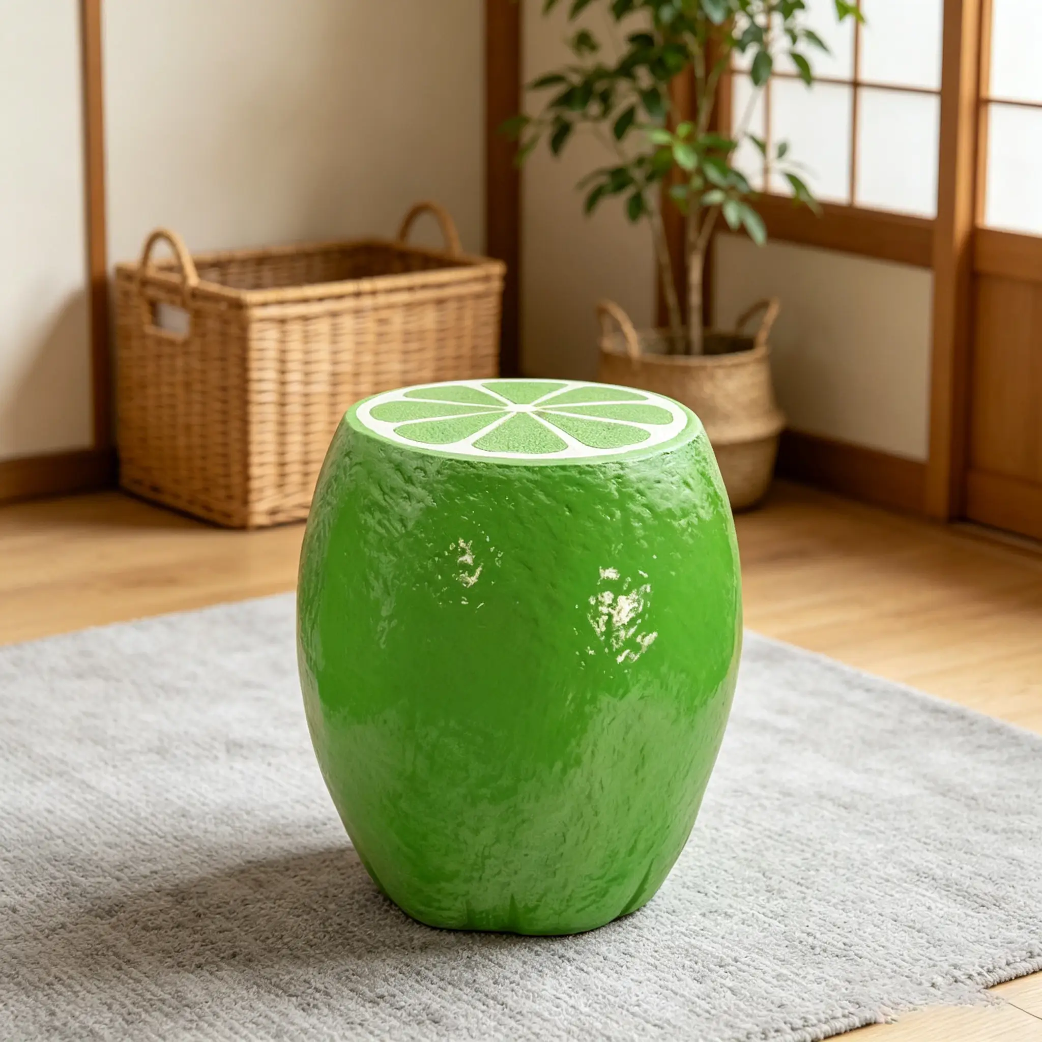 Novelty Lime Stool & Accent Table by HouseOfZazla