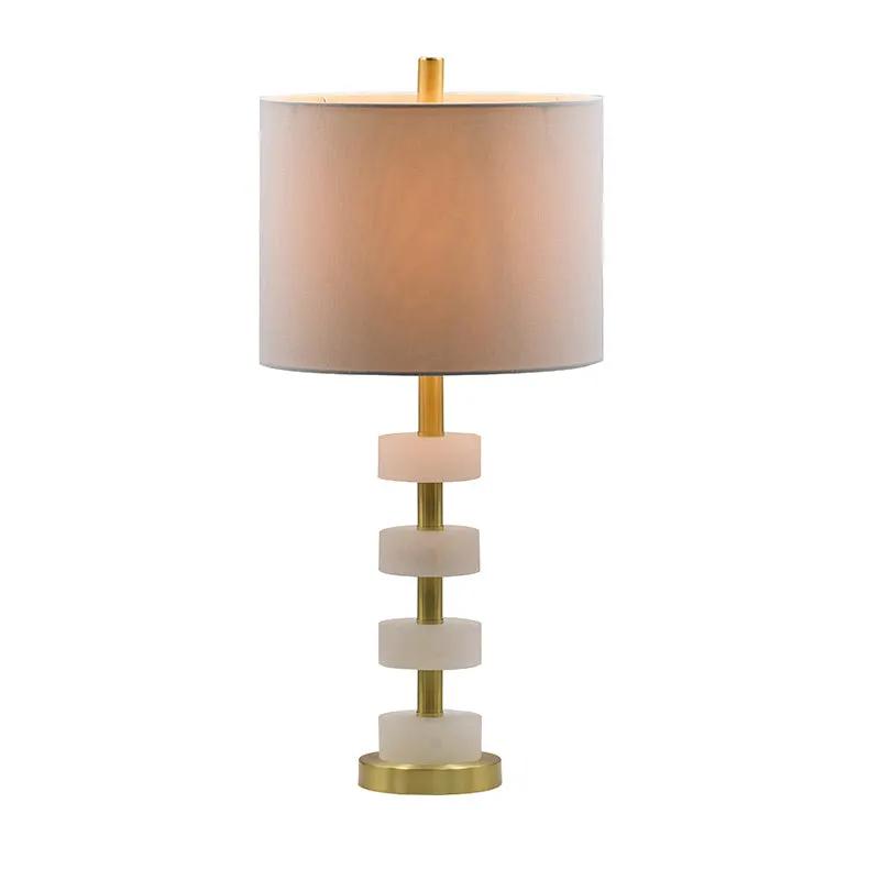 13x13x26 Marble Table Lamp by HouseOfZazla
