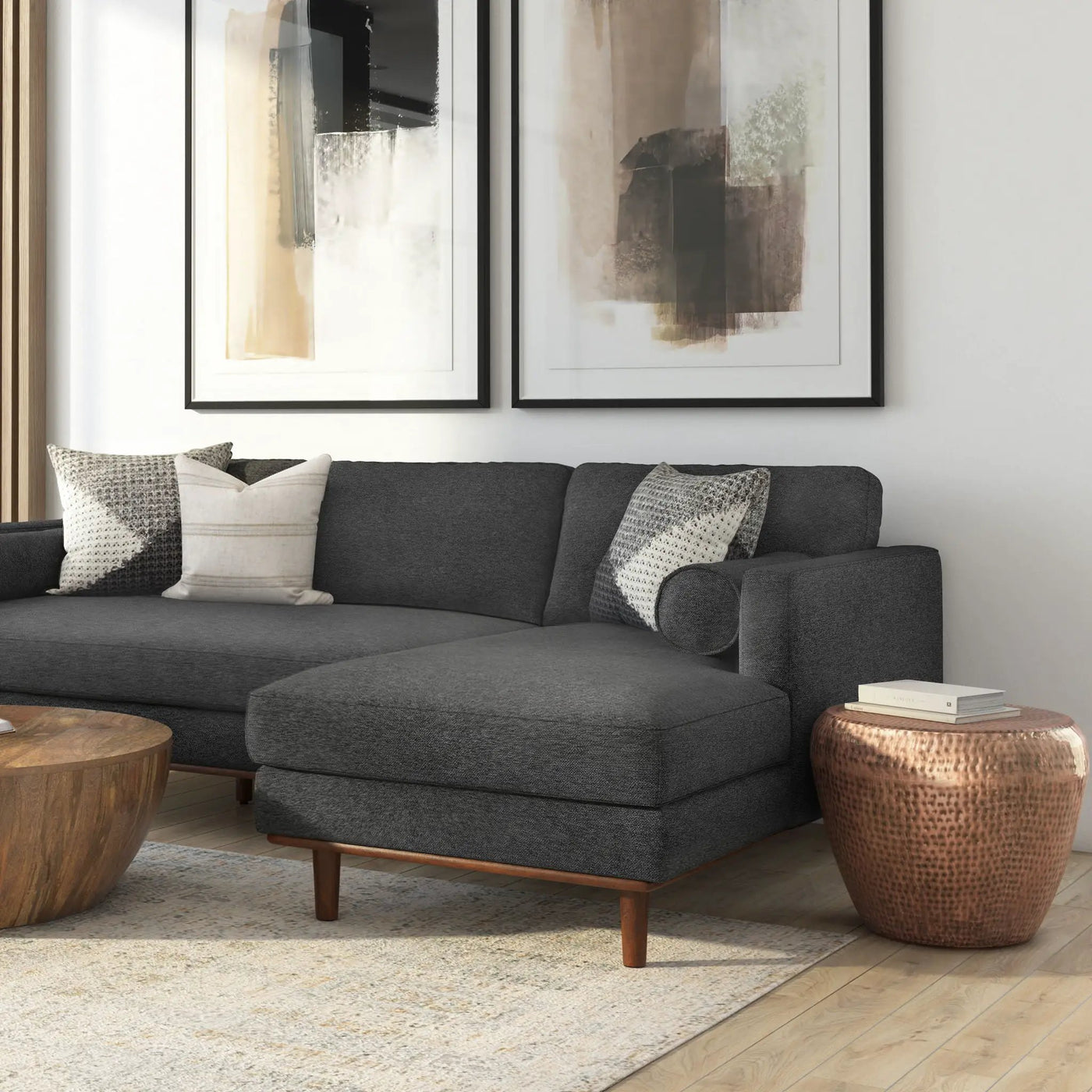 Preston - Handcrafted Metal Side Table by HouseOfZazla