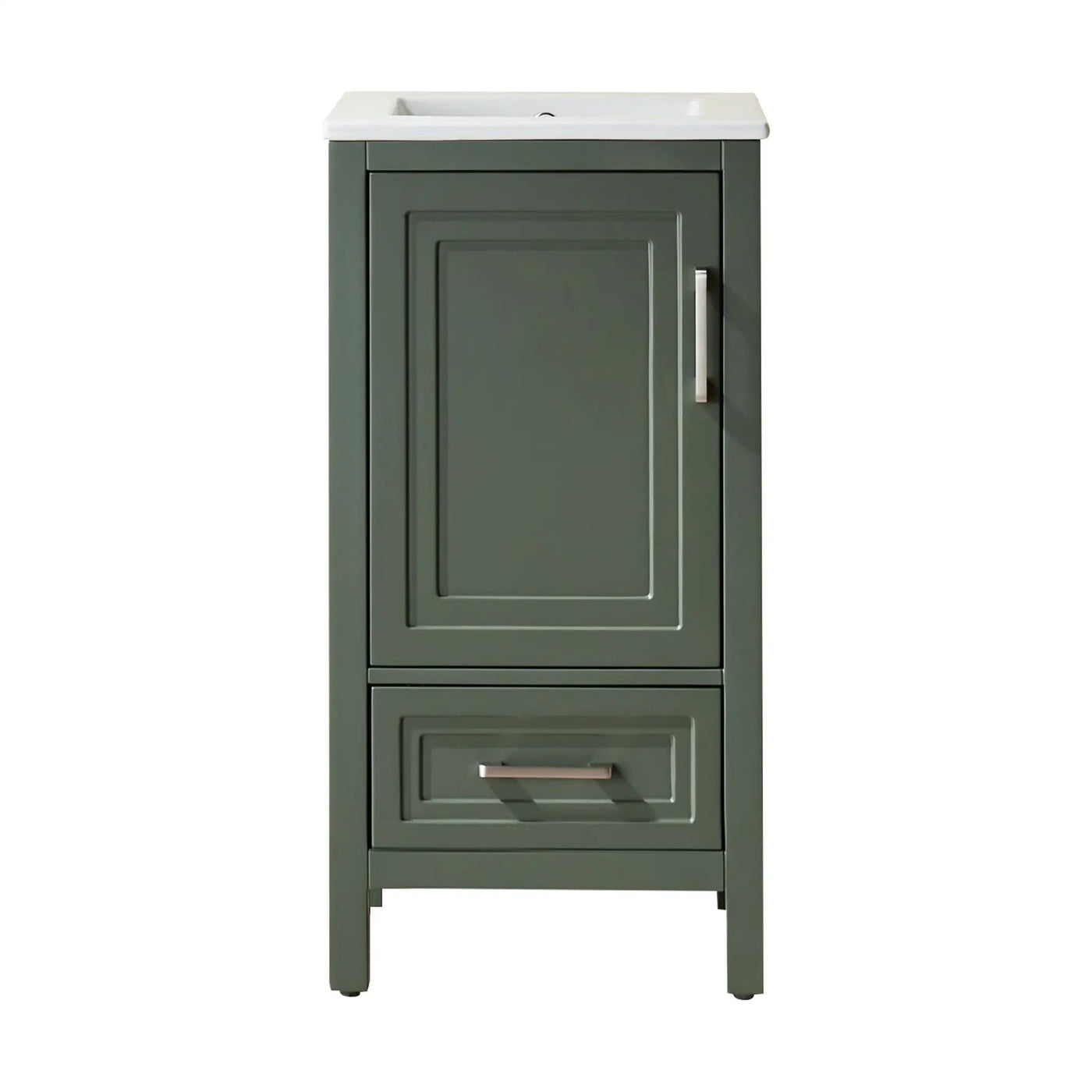 Fully Assembled 18'' Freestanding Single Bathroom Vanity by HouseOfZazla