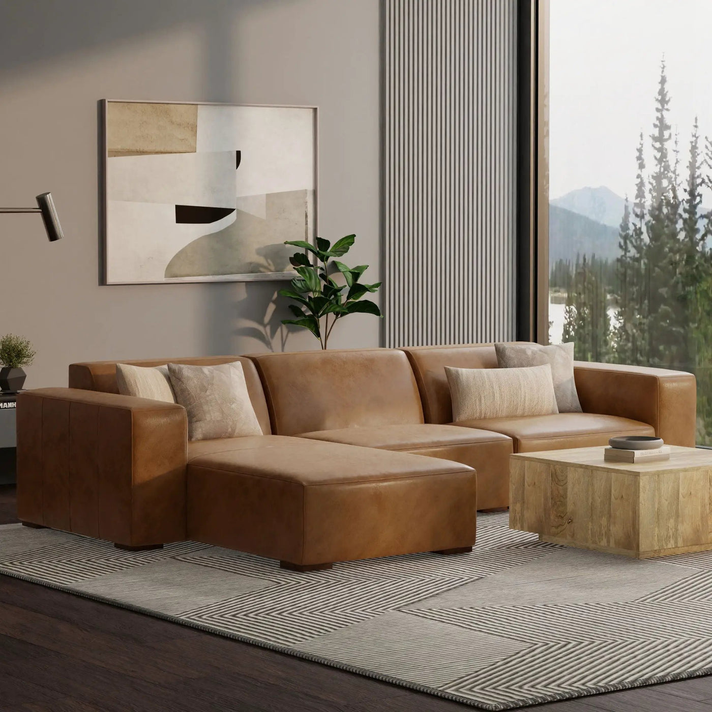 Rex - Handcrafted Sectional Sofa by HouseOfZazla