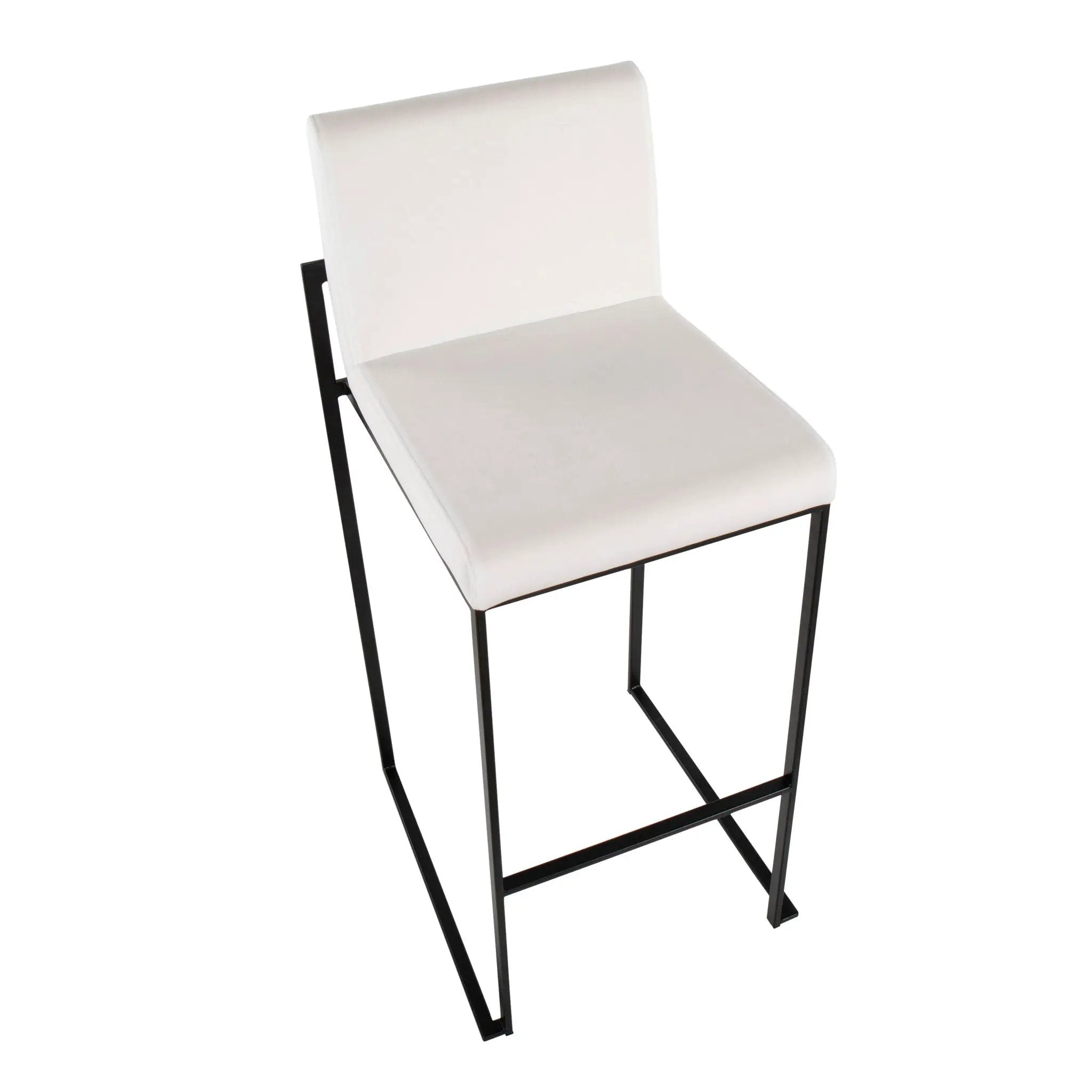 Fuji - Contemporary High Back Barstool Elegant Design by HouseOfZazla