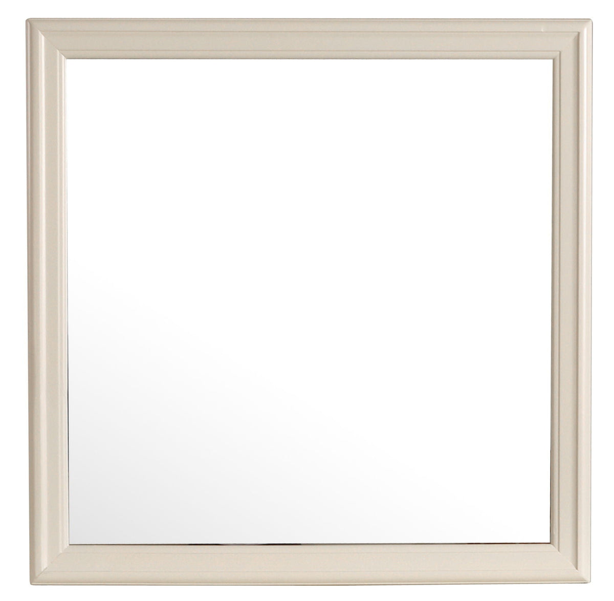 Traditional Wall Mirror with Wood Veneer Frame - Multiple Colors, photo 38 of 40