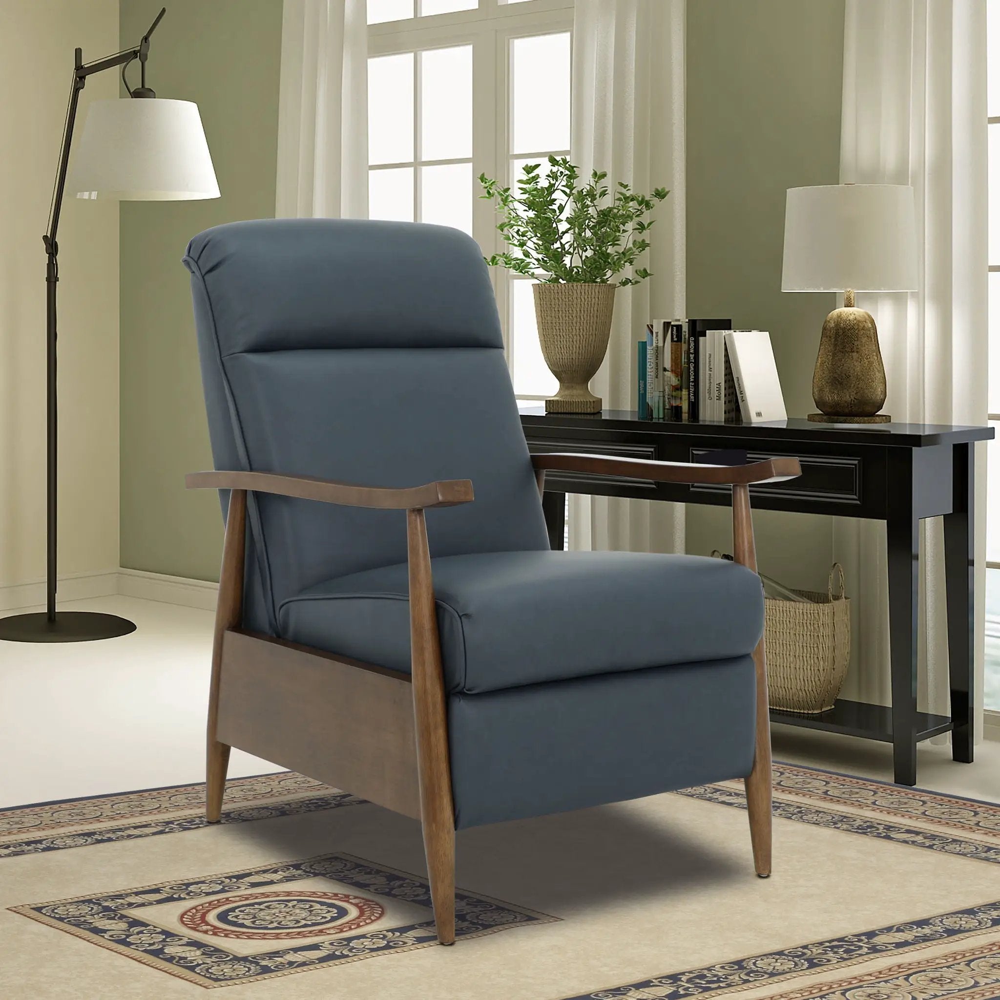 Hampton (B) - Recliner Push Thru The Arms by Unique Piece Furniture