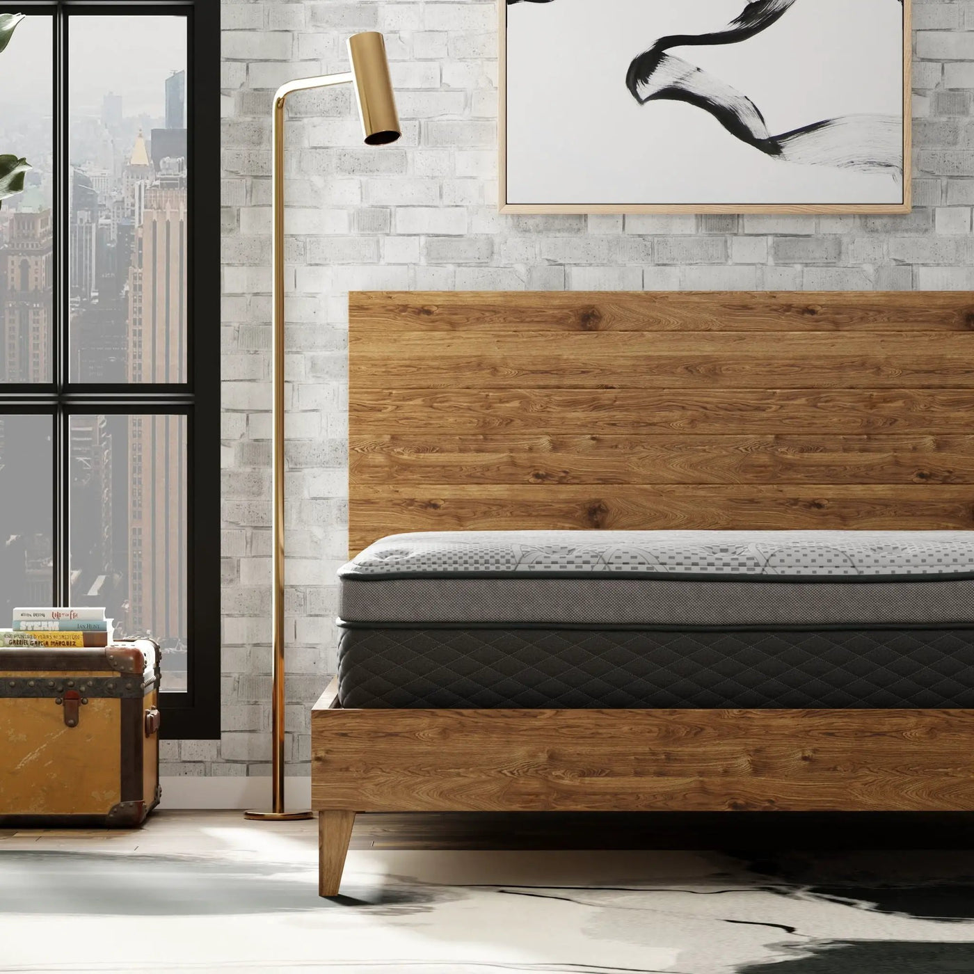 CS Hybrid - 12" Pocket Coil Mattress by HouseOfZazla