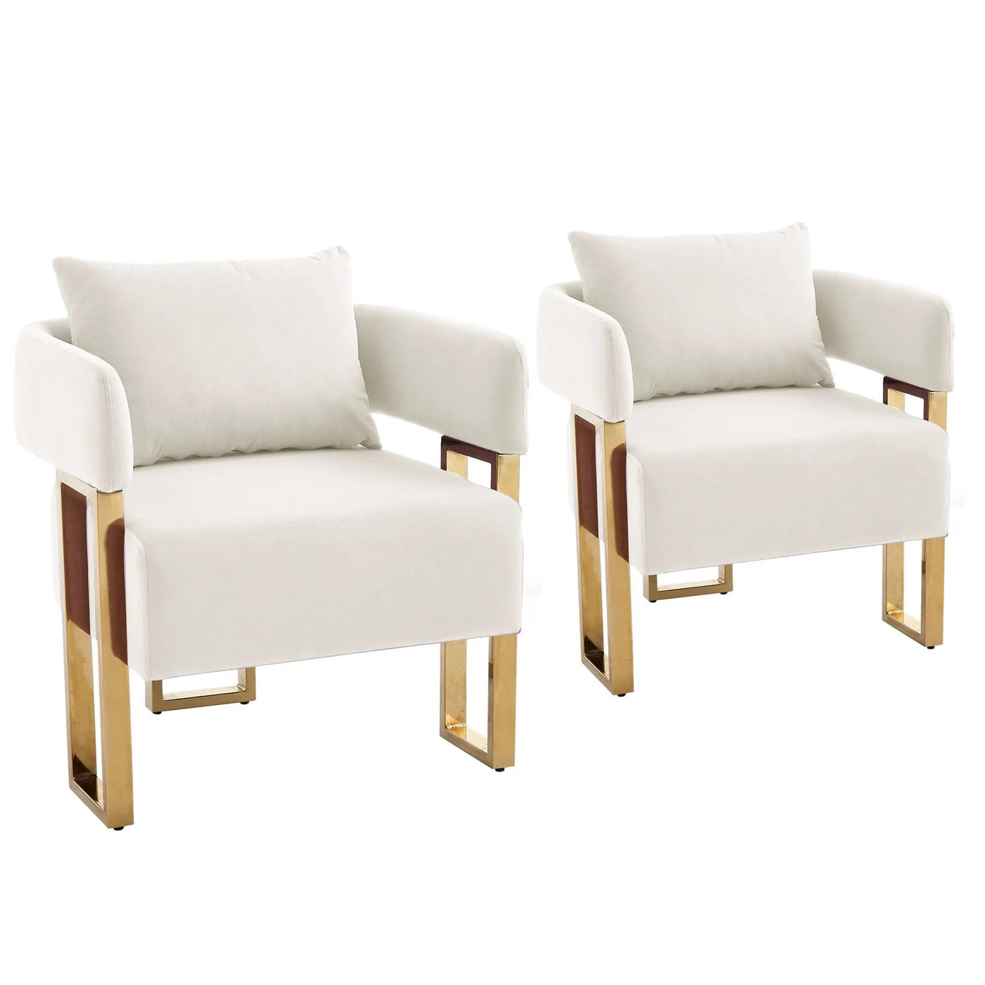 Modern Classic Decorative Chair with Teddy Fleece Upholstery by HouseOfZazla