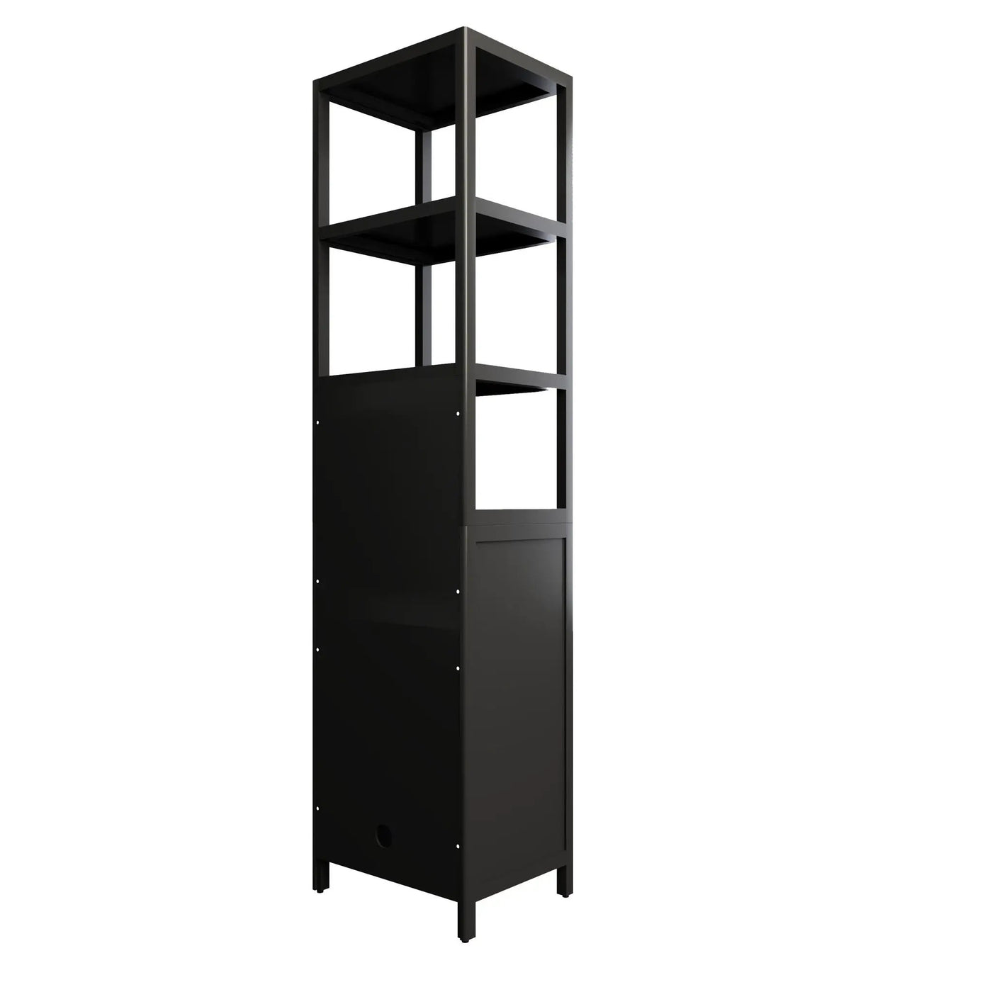 Storage Cabinet With Tall Tower, Multifunctional For Bathroom by HouseOfZazla